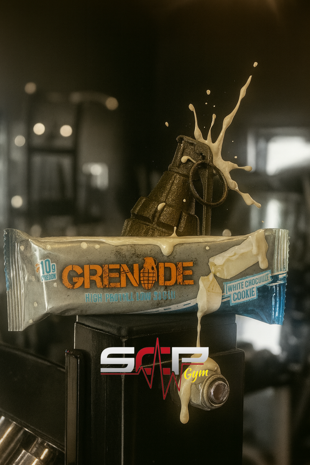 💣 BARRE PROTÉINÉE GRENADE