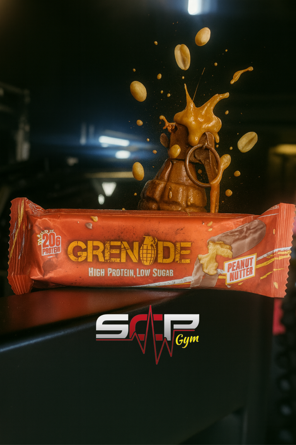 💣 BARRE PROTÉINÉE GRENADE