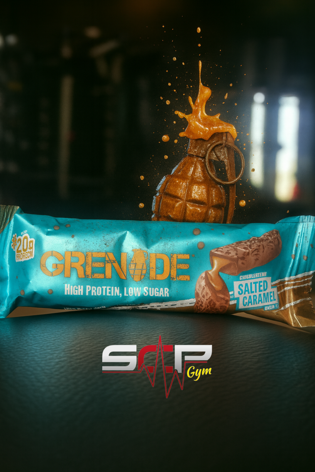 💣 BARRE PROTÉINÉE GRENADE