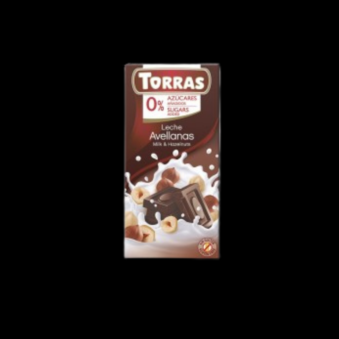 Tablette chocolat lait noisette 75g – scpgym