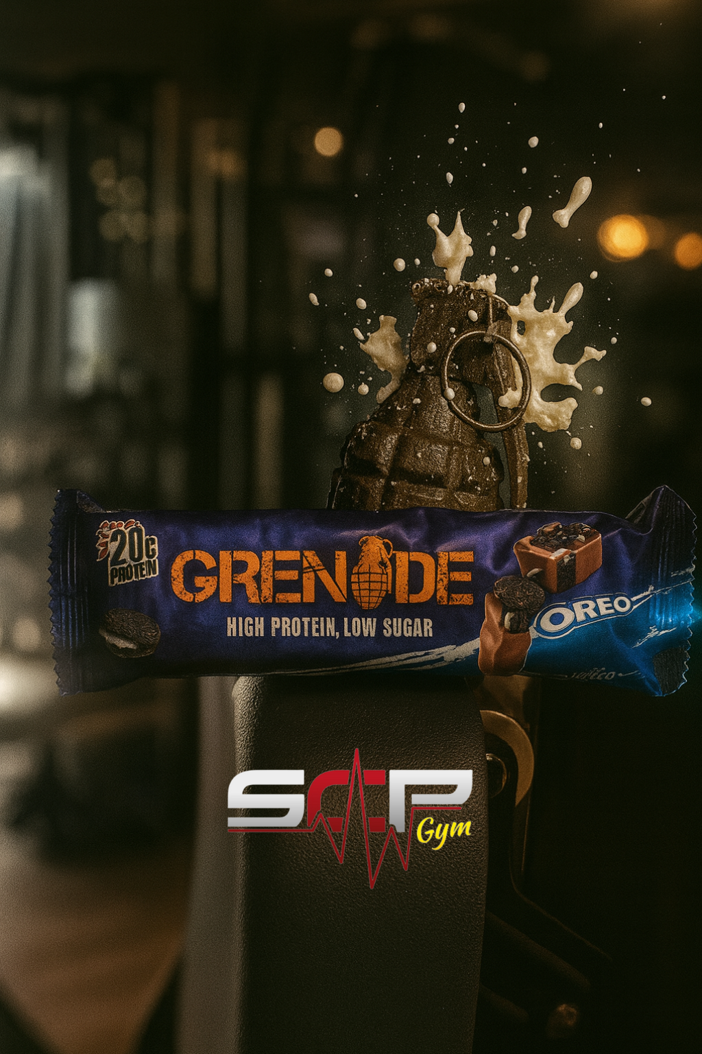 💣 BARRE PROTÉINÉE GRENADE