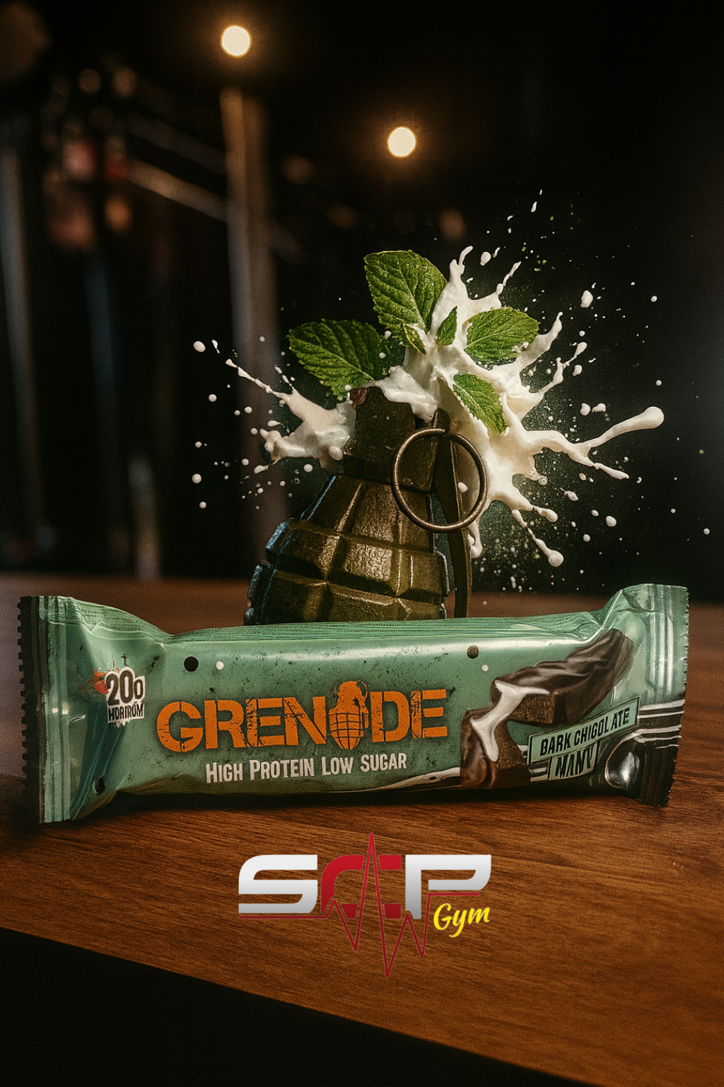 💣 BARRE PROTÉINÉE GRENADE