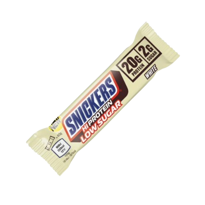Barre snickers chocolat blanc