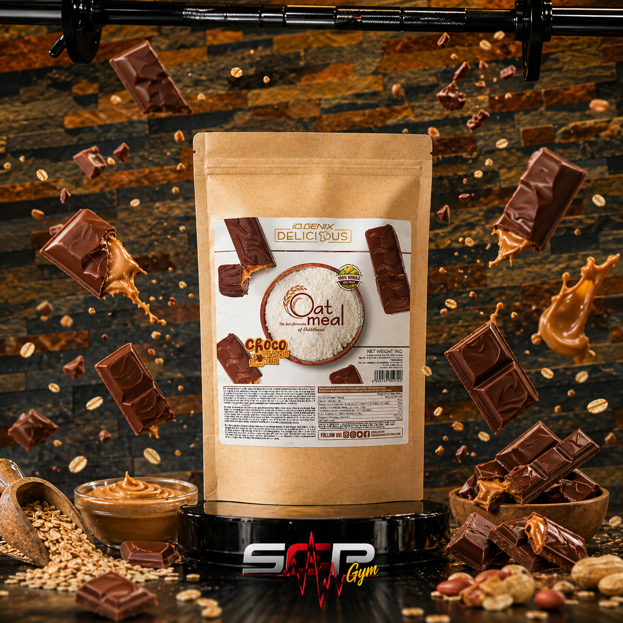 Instant Oatmeal farine d'avoine io.genix
