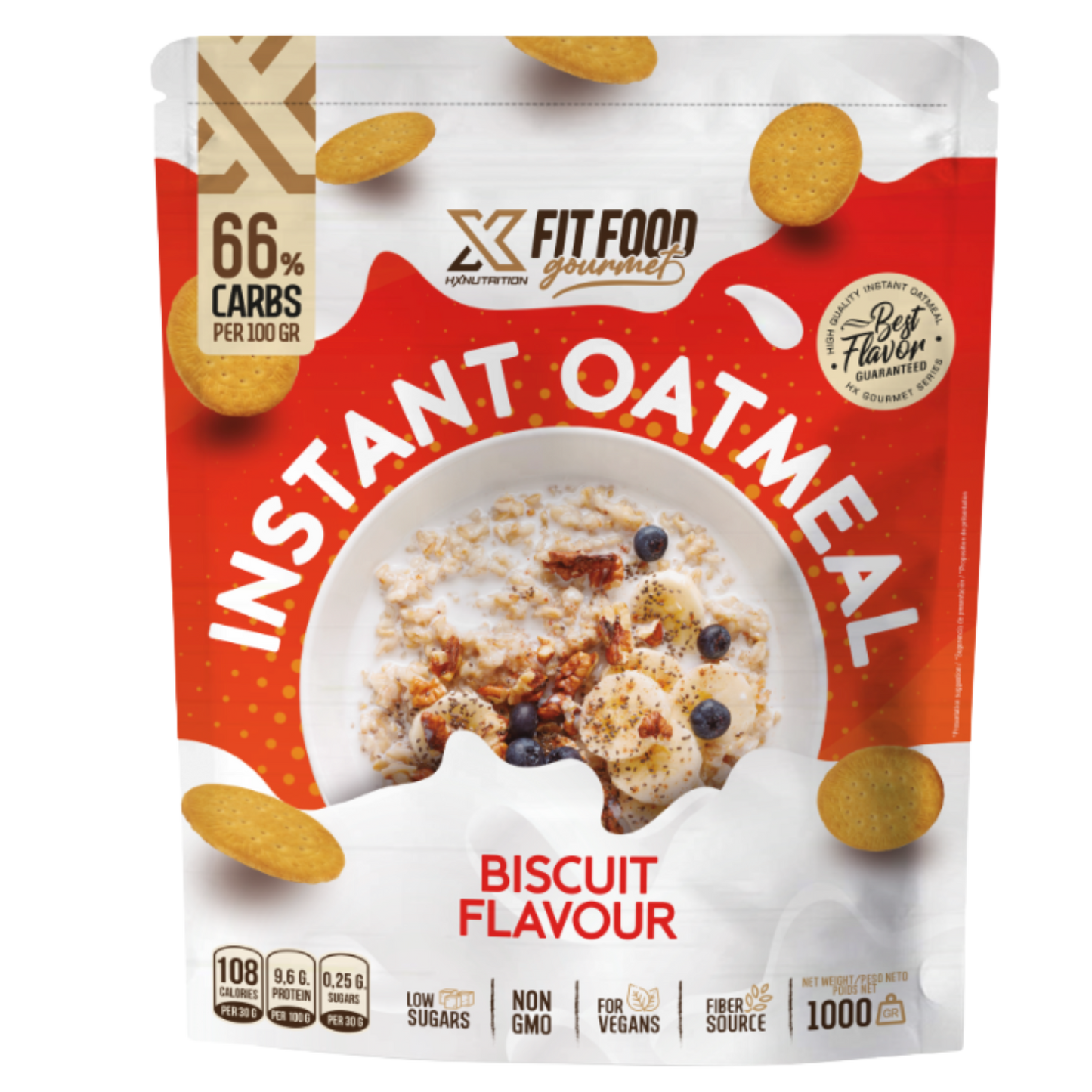 Instant Oatmeal farine d'avoine hx nutrition