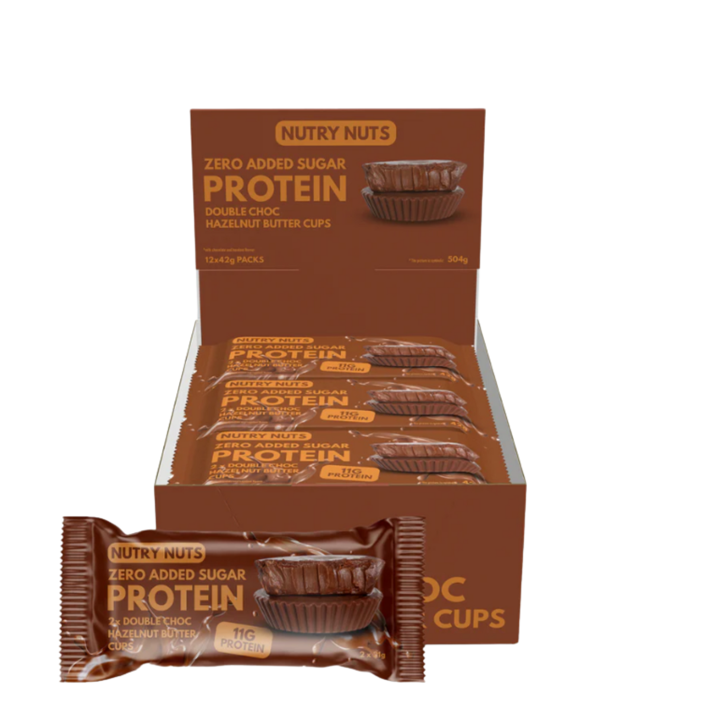 Protein Peanut Butter Cups NUTRY NUTS