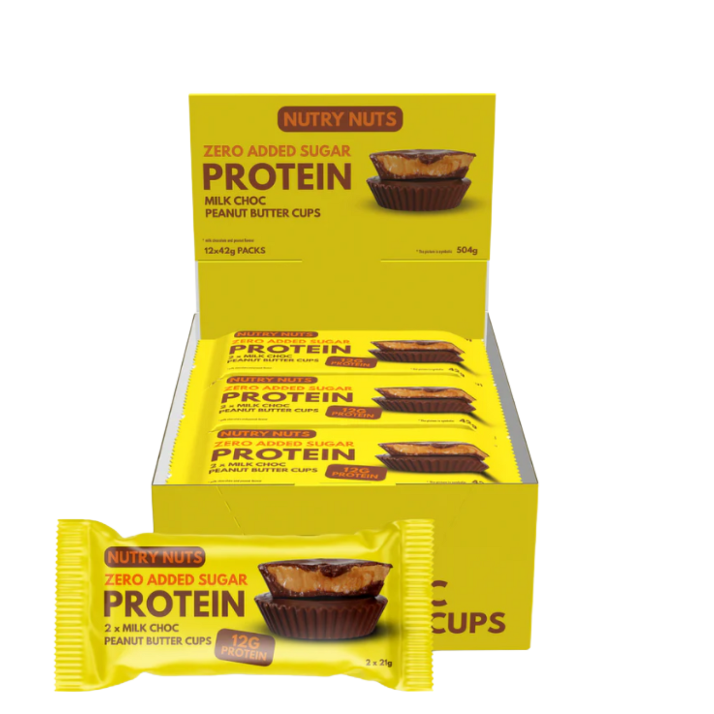 Protein Peanut Butter Cups NUTRY NUTS