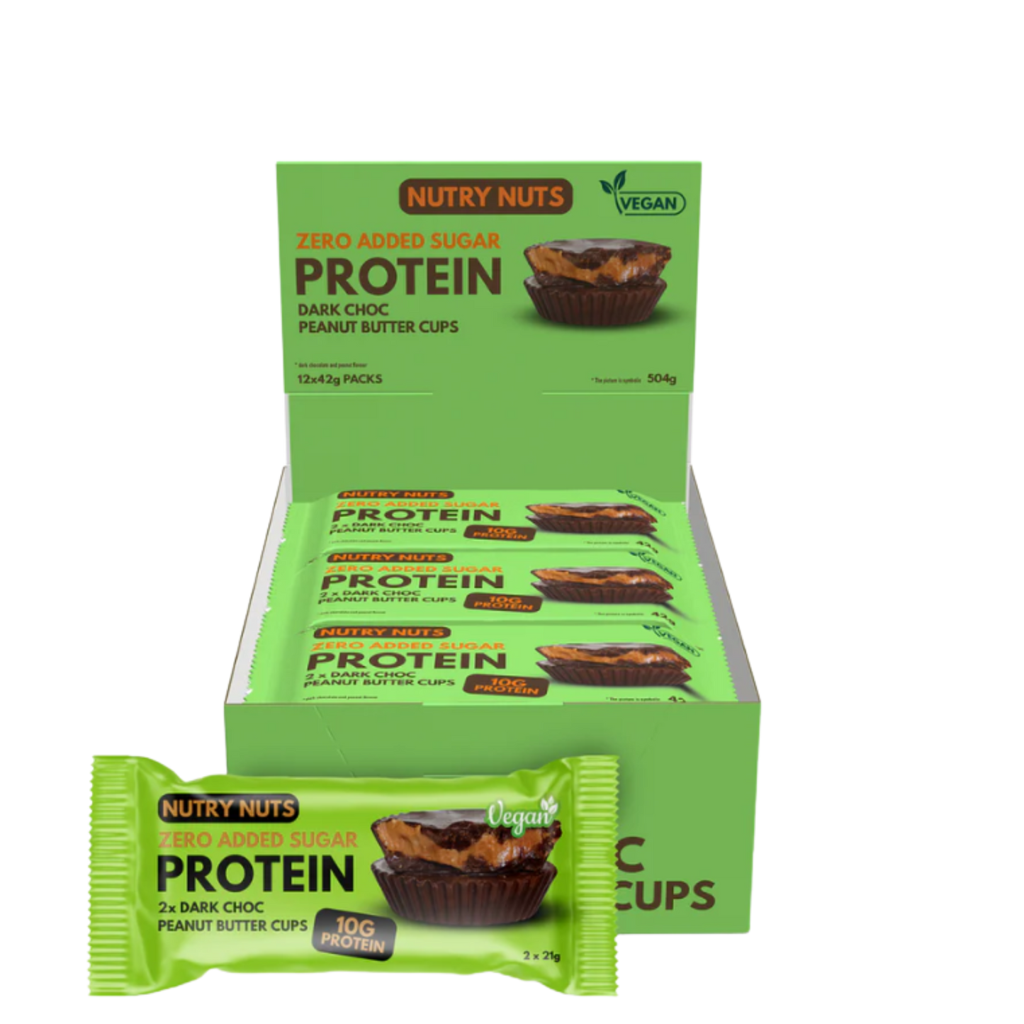 Protein Peanut Butter Cups NUTRY NUTS