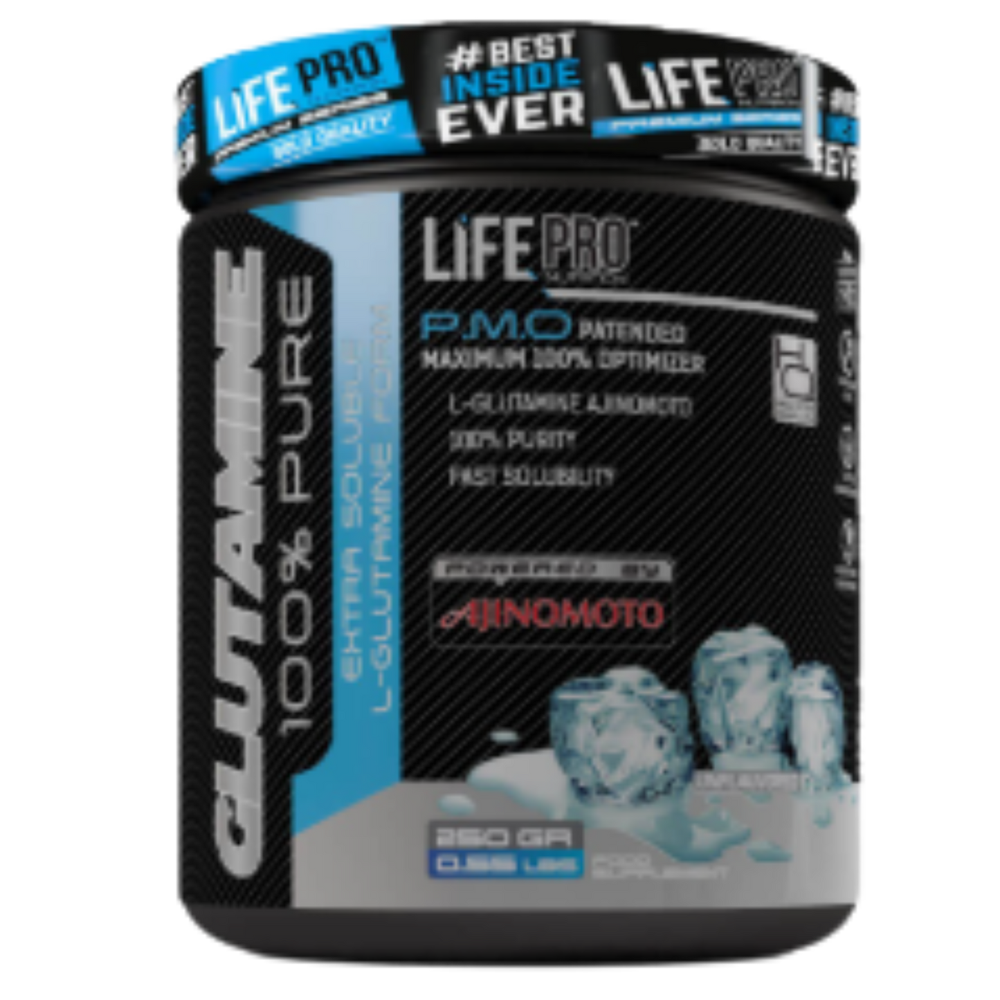 Glutamine Life Pro Saveur Citron 500g