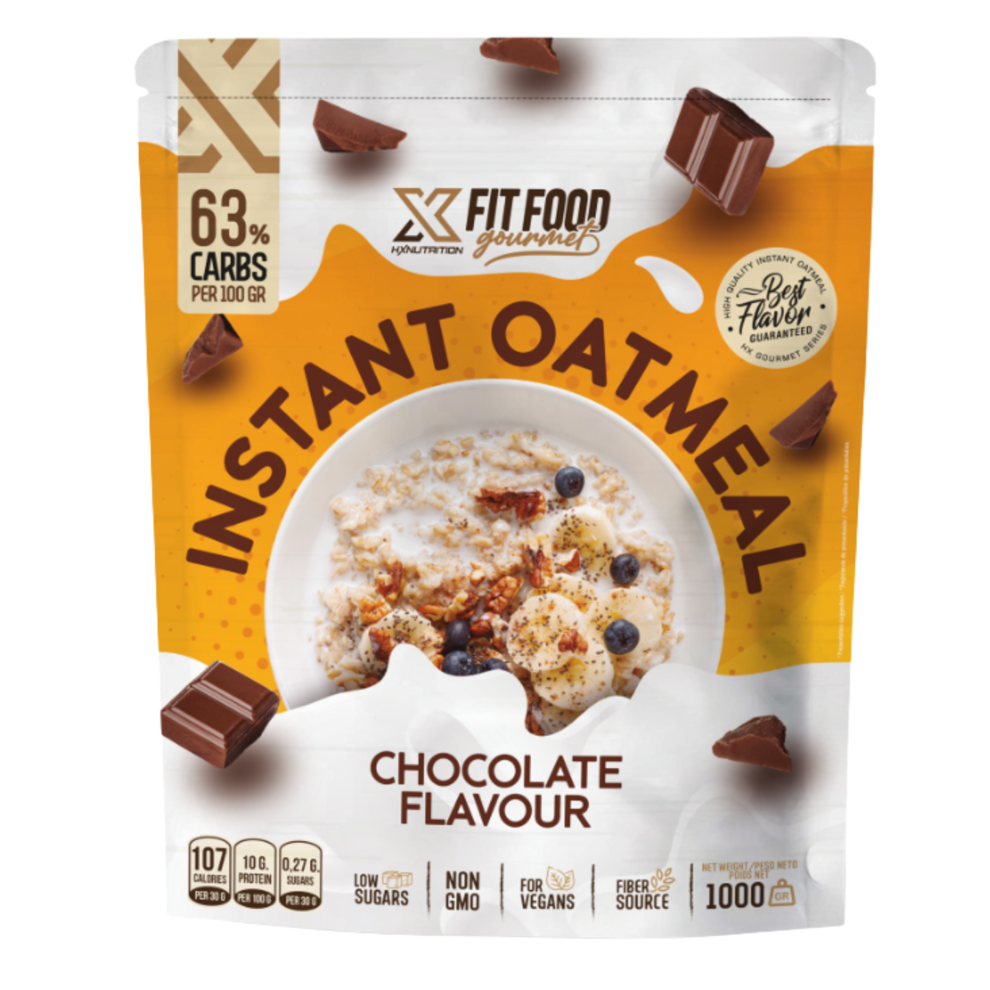 Instant Oatmeal farine d'avoine hx nutrition