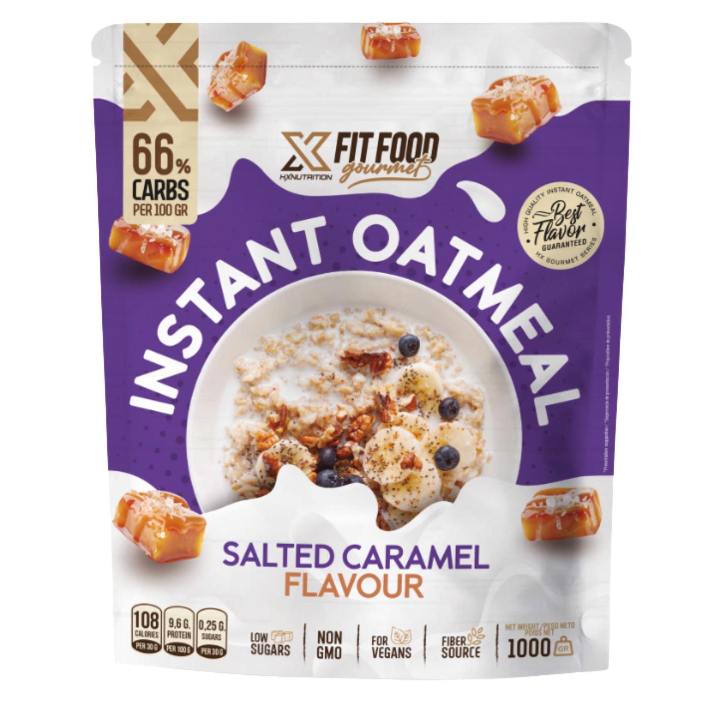 Instant Oatmeal farine d'avoine hx nutrition
