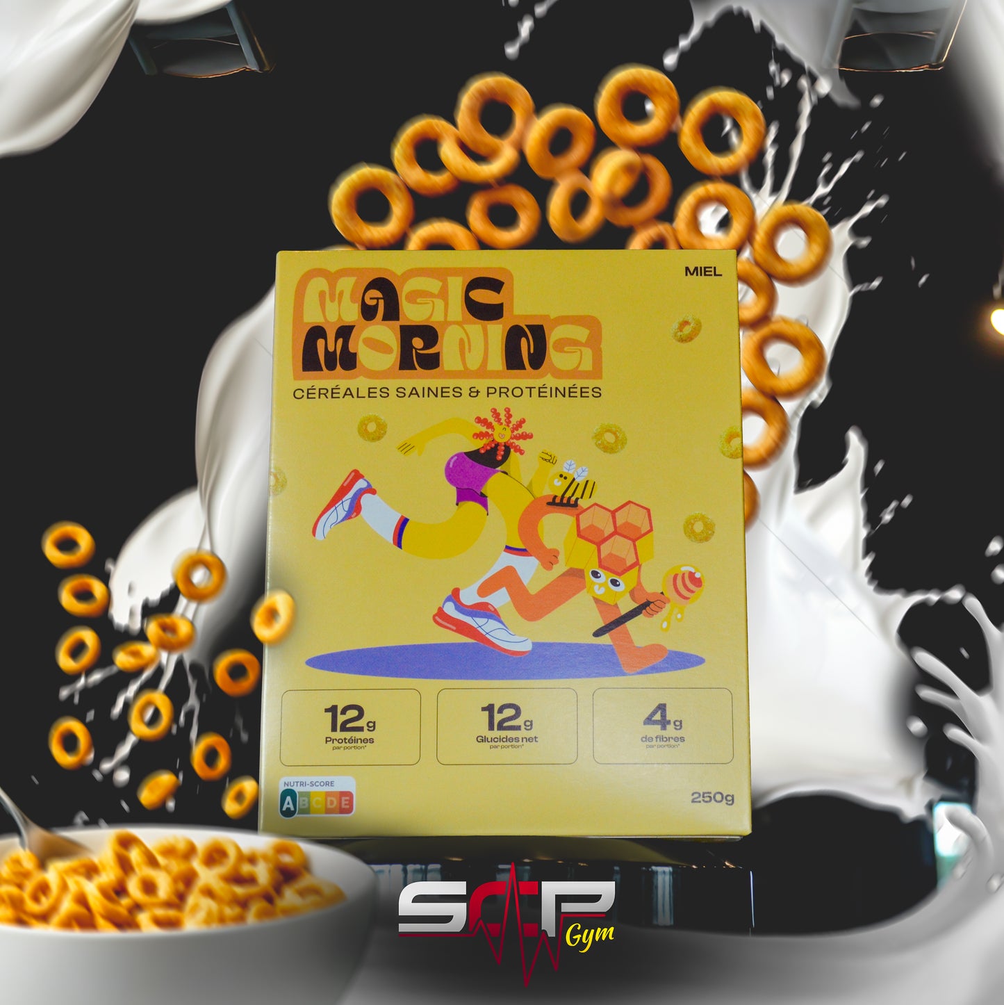 🥣 CÉRÉALES PROTÉINÉES « MAGIC MORNING »