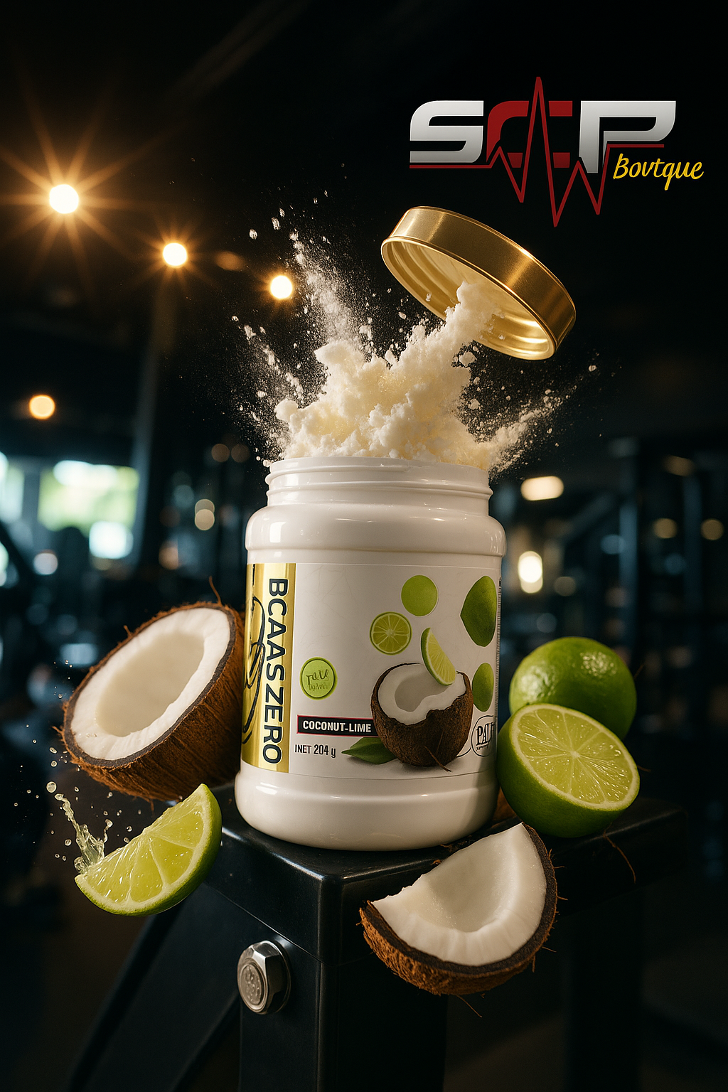 BCAA 300 g IO.GENYX – Formule 8:1:1 + Vitamine B6 – Performance 💥 Récupération