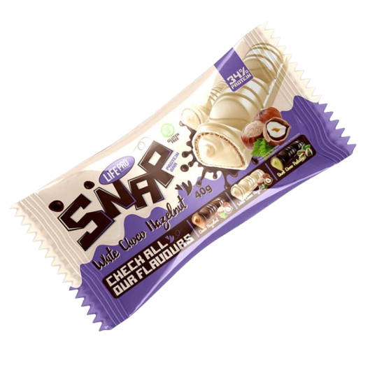 barre snap proteine chocolat blanc