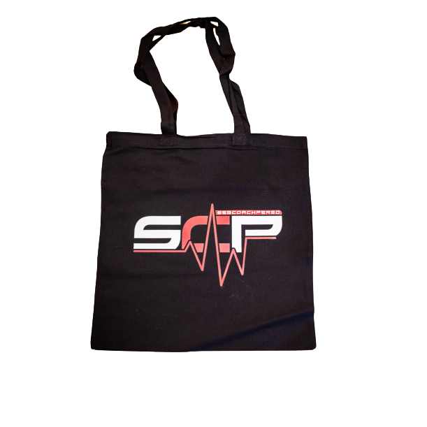 sac coton noir scp