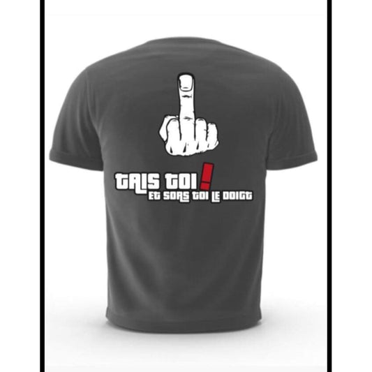 T-shirt fuck noir Taille S