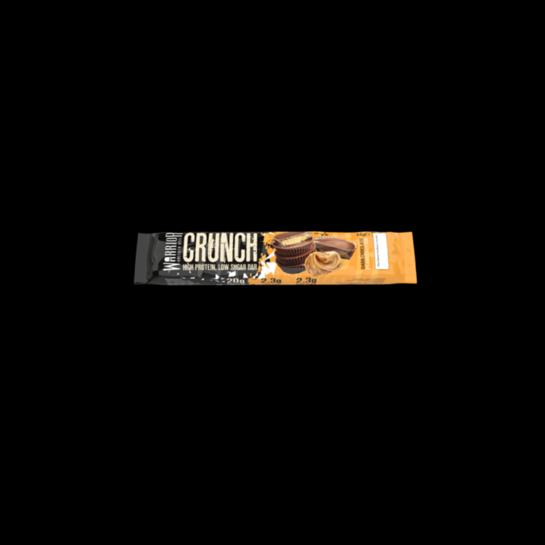 Crunch bar warrior 64g dark choco peanut butter