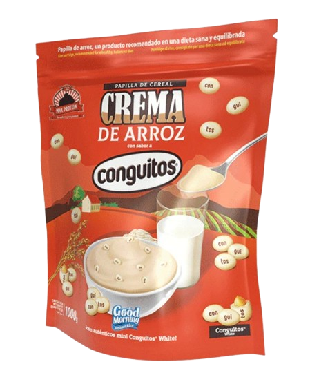 creme de riz GOOD MORNING CONGUITOS CHOCOLAT BLANC