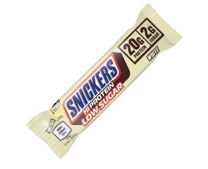 Barre snickers chocolat blanc