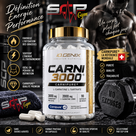 CARNI 3000 Carnipure® iO.GENIX – 90 capsules