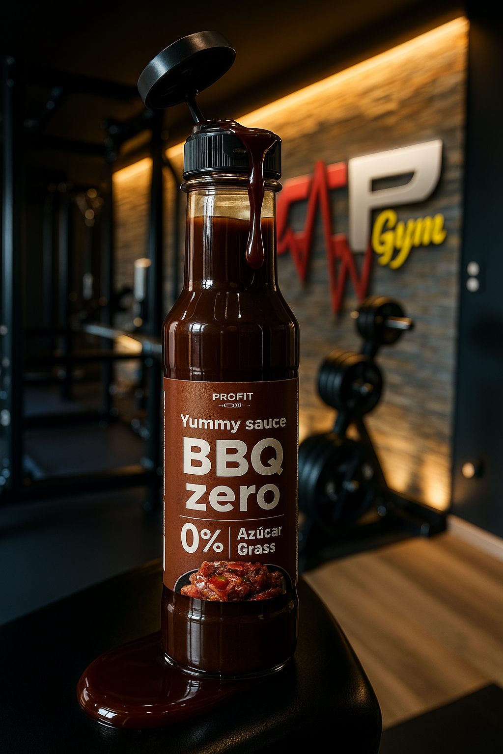 PROFIT Yummy Sauce 🍯 – Sauce personnalisée de Seb 💪 | 0 % graisses &amp; sucres – 375 ml