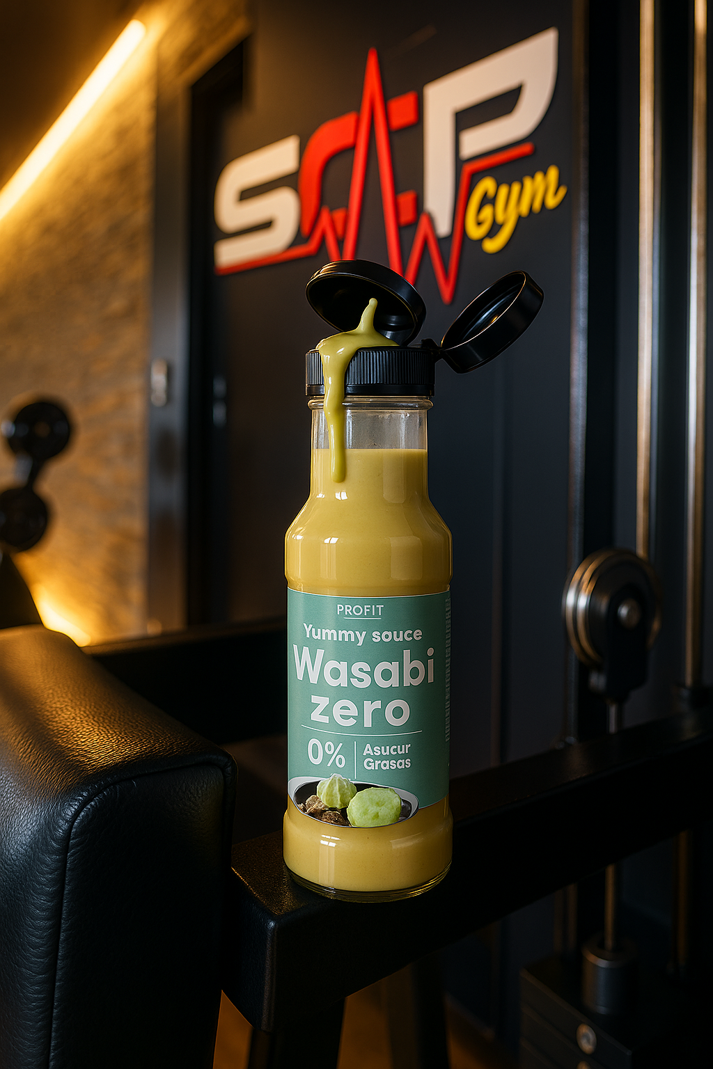 PROFIT Yummy Sauce 🍯 – Sauce personnalisée de Seb 💪 | 0 % graisses &amp; sucres – 375 ml