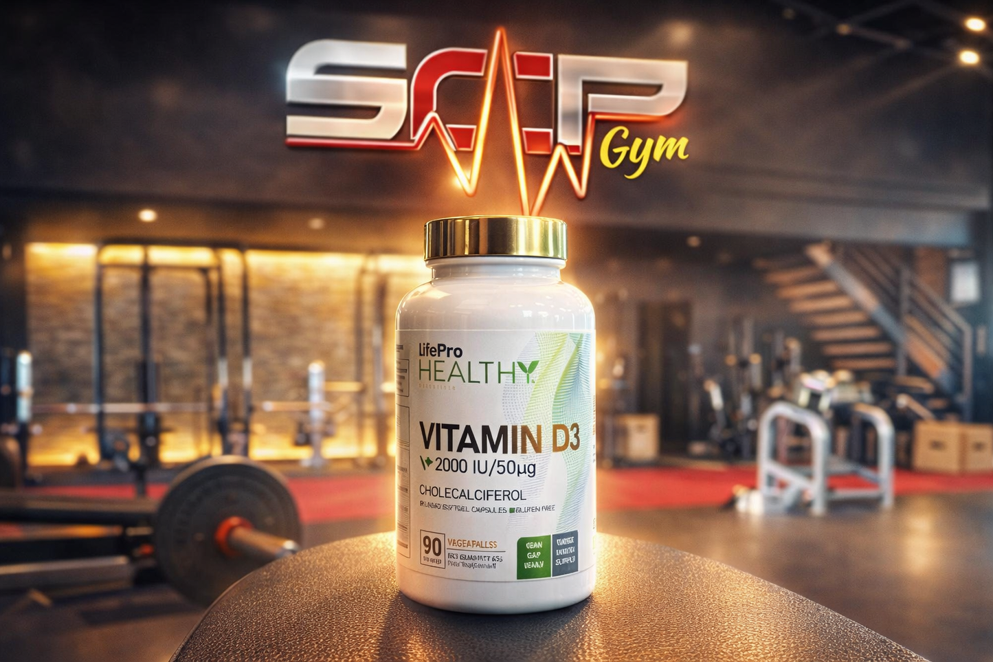 Vitamine D3 Life Pro – Immunité et santé des os