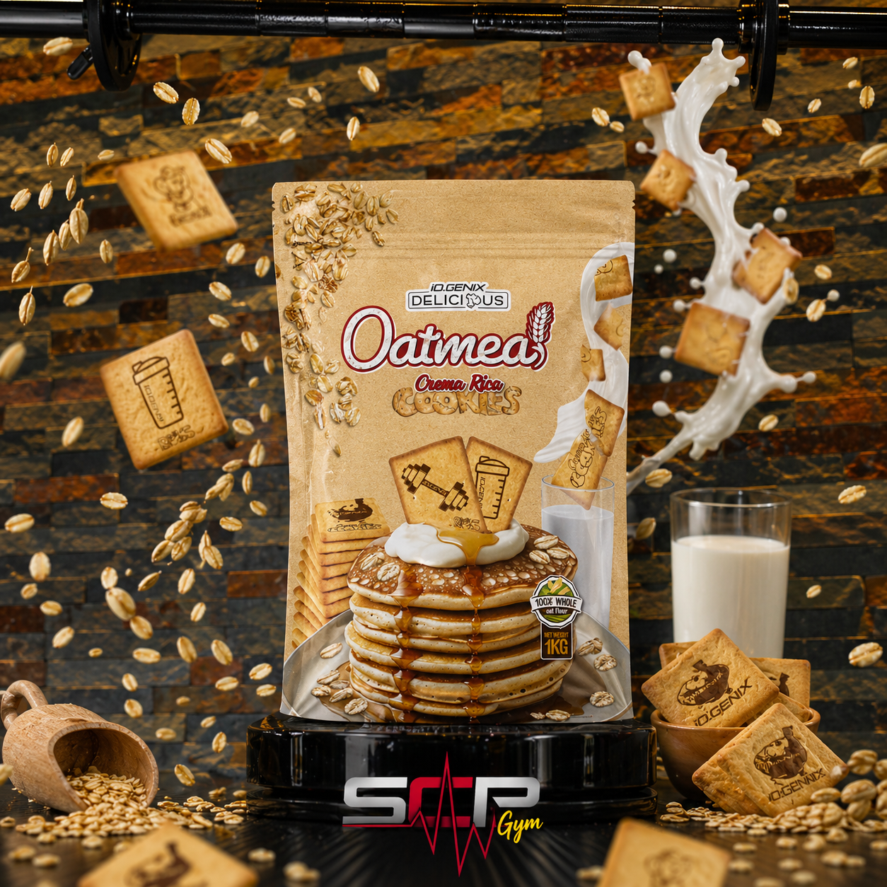 Instant Oatmeal farine d'avoine io.genix