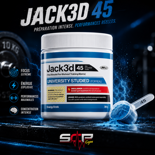 Jack3d – Pre Workout performance