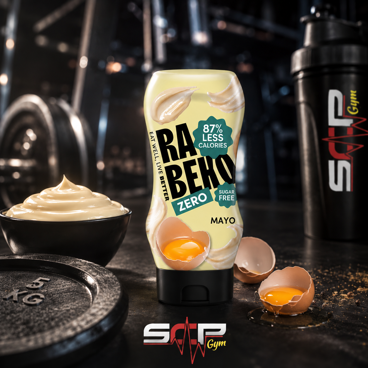 Sauces MAYO Rabeko Zéro Calorie à Saint-Geours-de-Maremne | SCP GYM