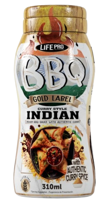 Sauce LIFE PRONUTRITION Sauce INDIAN CURRY Zéro Calorie 310ml