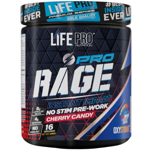 Pro Rage Food Booster Life Pro Rage Pro 290g CHERRY CANDY – scpgym