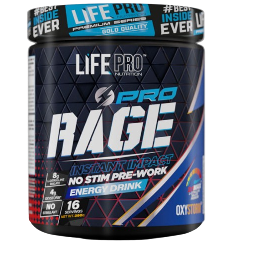 Booster Life Pro Rage Pro 290g ENERGY DRINK – scpgym